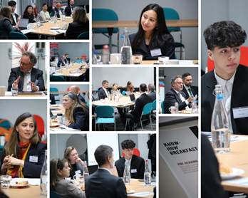 A collage of people sitting at tables

AI-generated content may be incorrect.