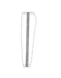 A drawing of a tall vase

Description automatically generated