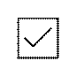 Checkbox Ticked outline