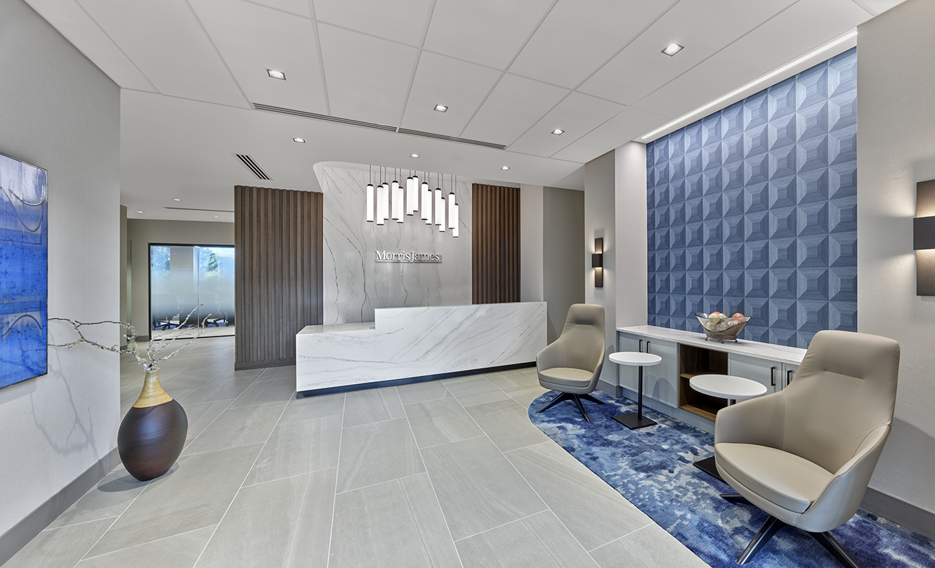 Morris James HQ Reception Interior